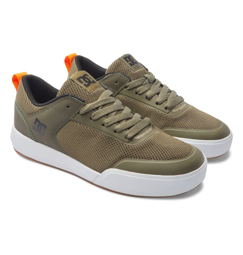 Basket DC Shoes France Transit Vert Olive Homme | MSR-6932950