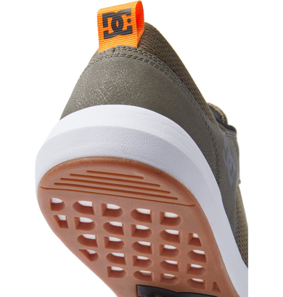 Basket DC Shoes France Transit Vert Olive Homme | MSR-6932950