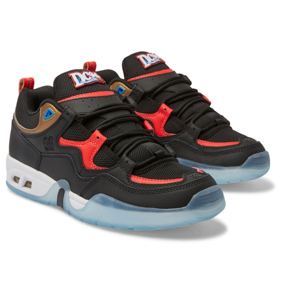 Basket DC Shoes France Truth OG Noir Rouge Bleu Homme | SFJ-0815675