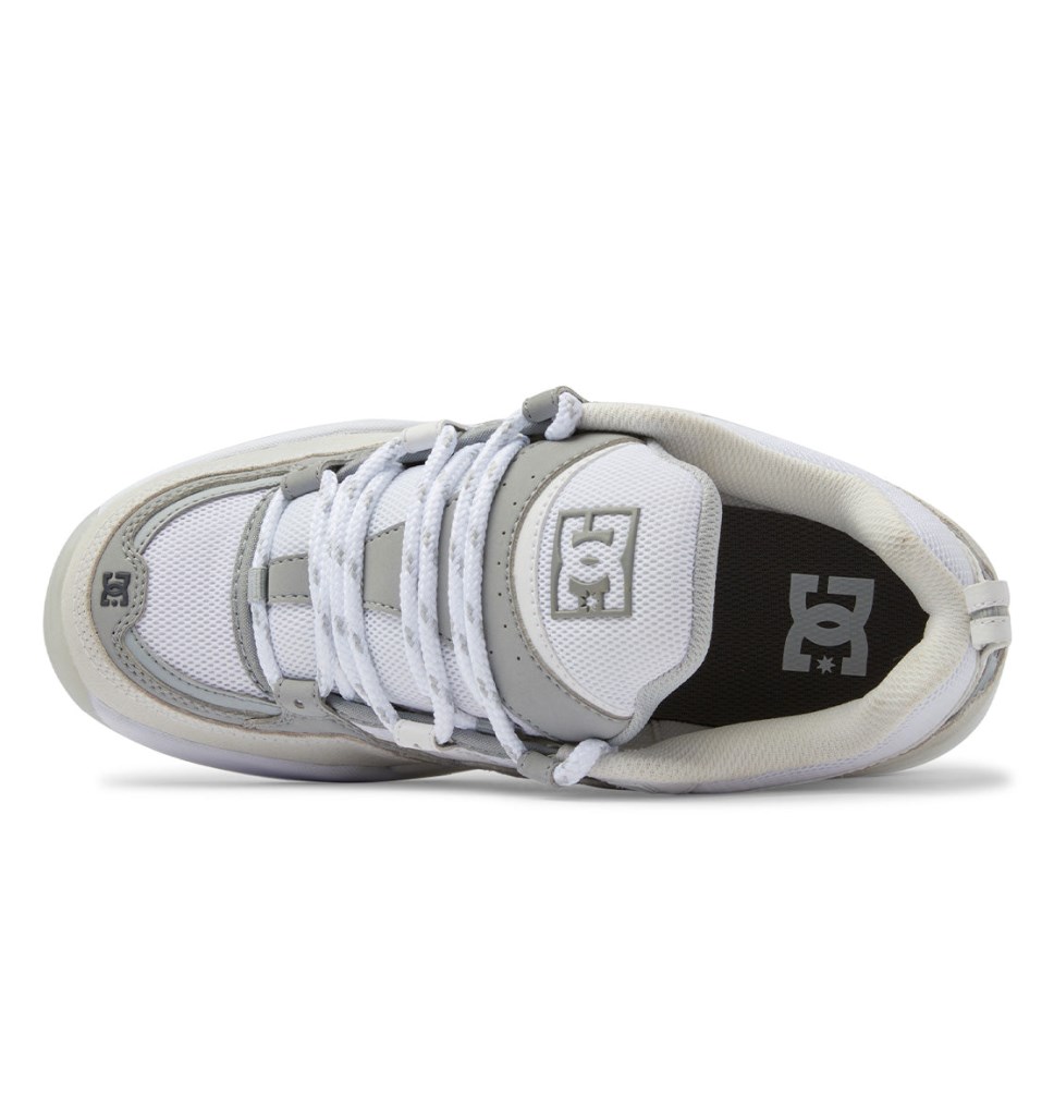 Basket DC Shoes France Truth OG Blanche Grise Homme | QBD-6295091