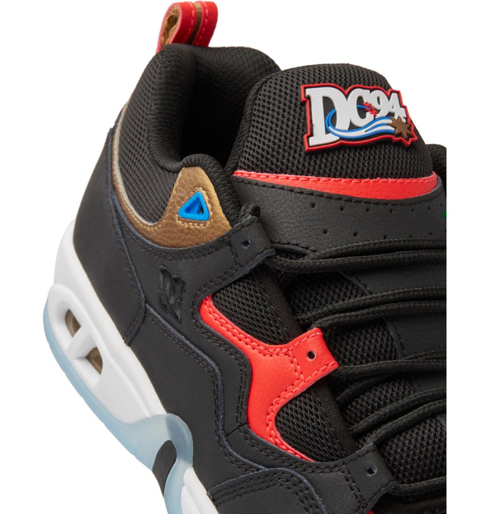 Basket DC Shoes France Truth OG Noir Rouge Bleu Homme | SFJ-0815675