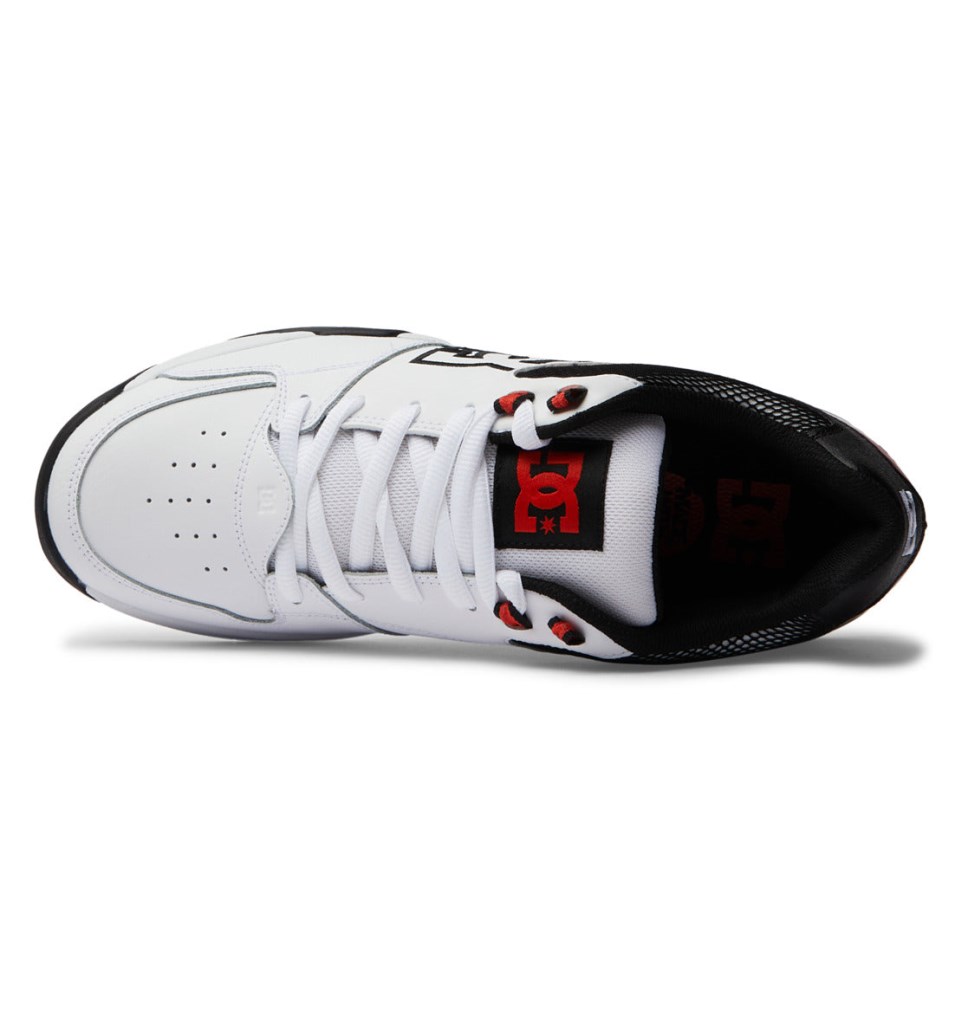 Basket DC Shoes France Versatile Blanche Noir Rouge Homme | TGM-3431643