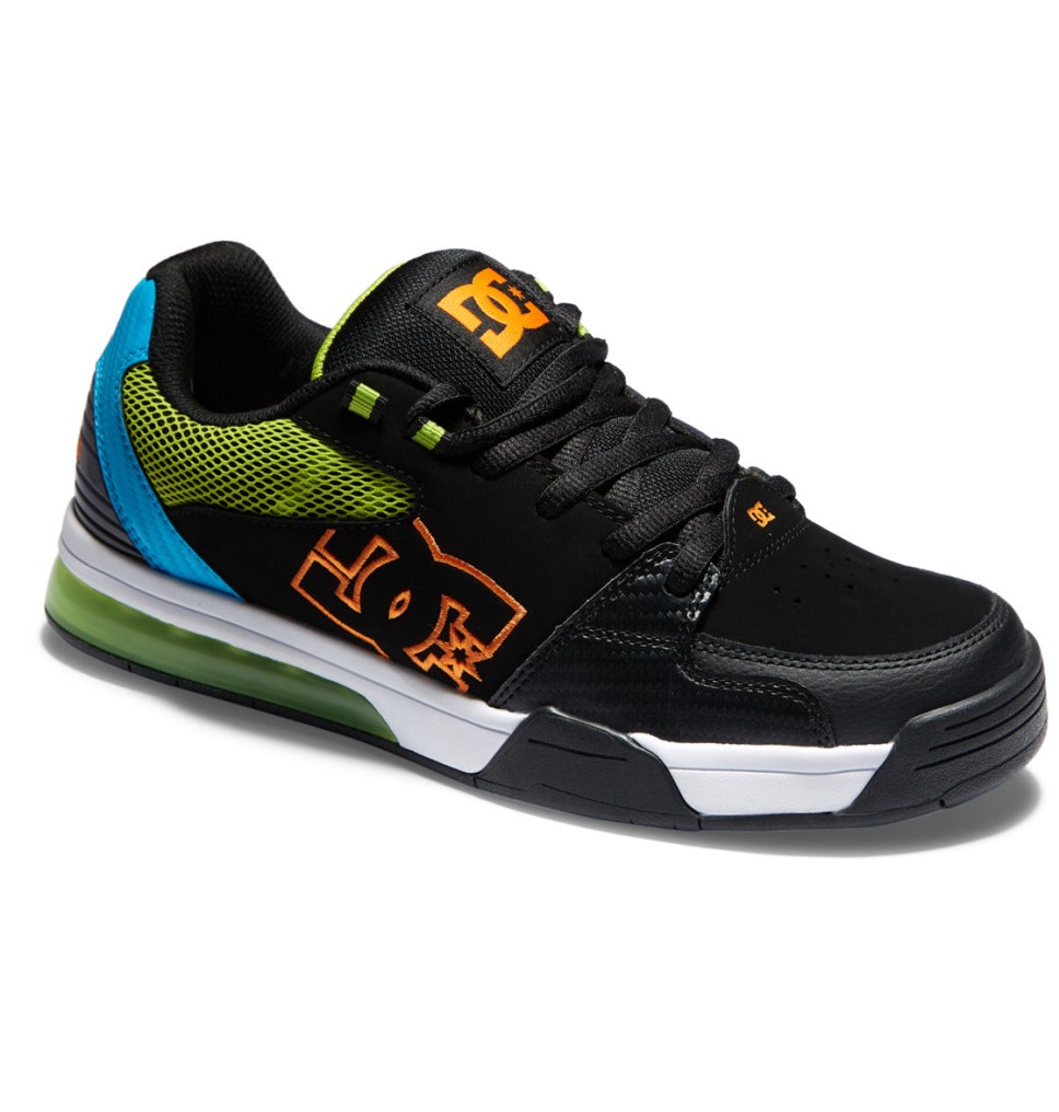 Basket DC Shoes France Versatile Noir Bleu Vert Homme | QYZ-1343211