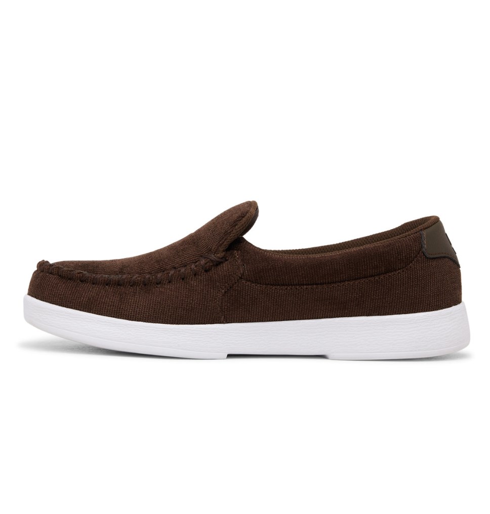 Basket Slip On DC Shoes France Villain Chocolat Foncé Homme | REU-4340124