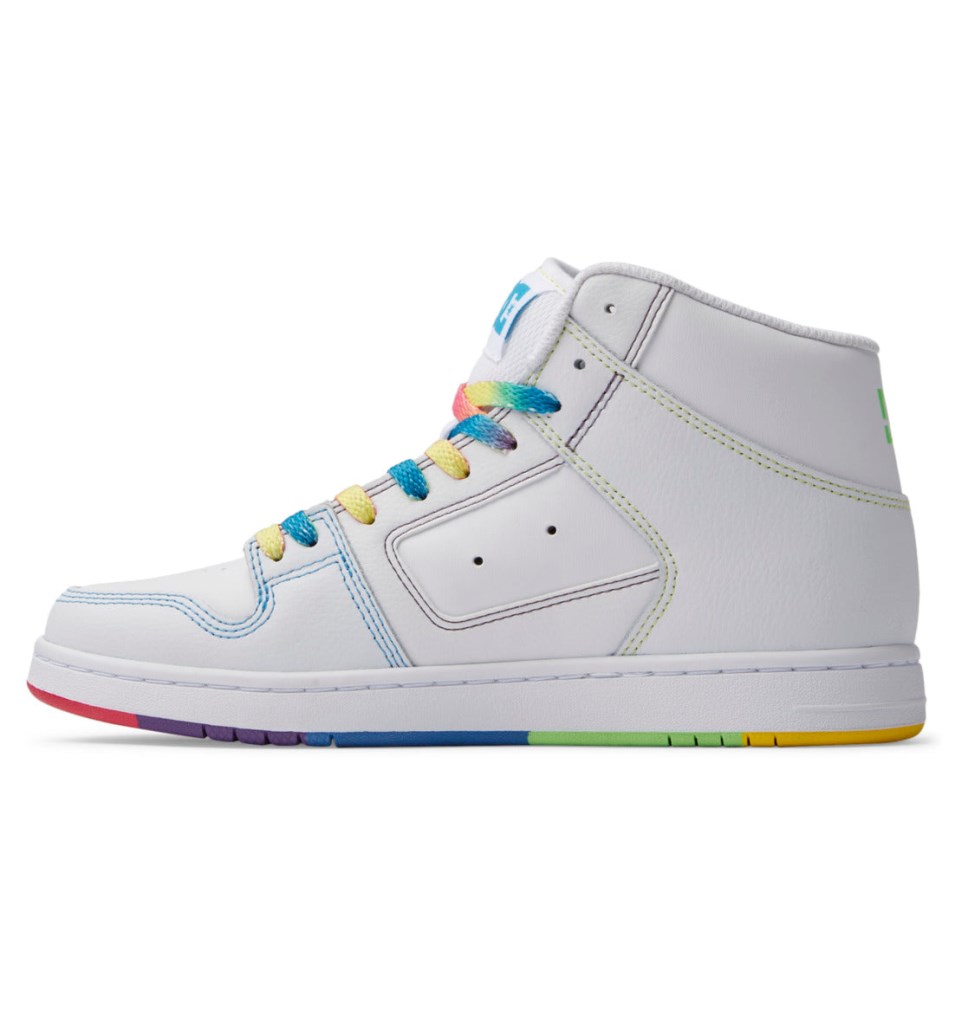 Basket Montante DC Shoes France Manteca 4 HI Blanche Multicolore Femme | DYO-3835426