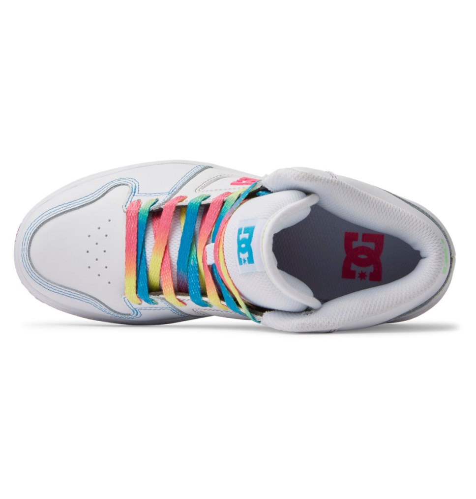 Basket Montante DC Shoes France Manteca 4 HI Blanche Multicolore Femme | DYO-3835426