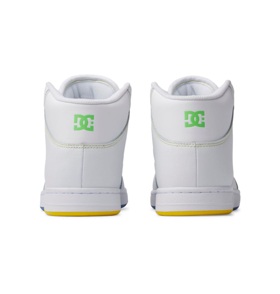 Basket Montante DC Shoes France Manteca 4 HI Blanche Multicolore Femme | DYO-3835426