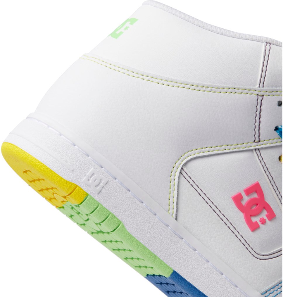 Basket Montante DC Shoes France Manteca 4 HI Blanche Multicolore Femme | DYO-3835426