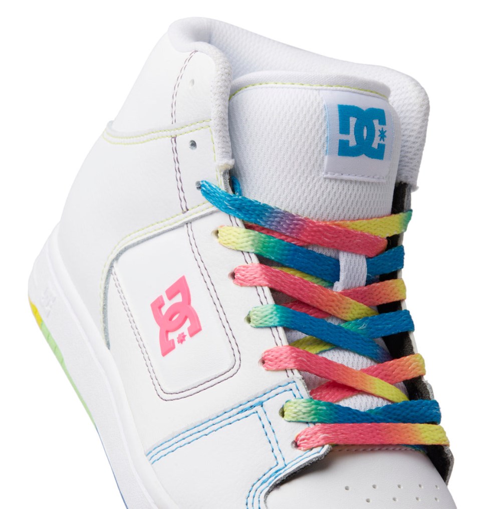 Basket Montante DC Shoes France Manteca 4 HI Blanche Multicolore Femme | DYO-3835426