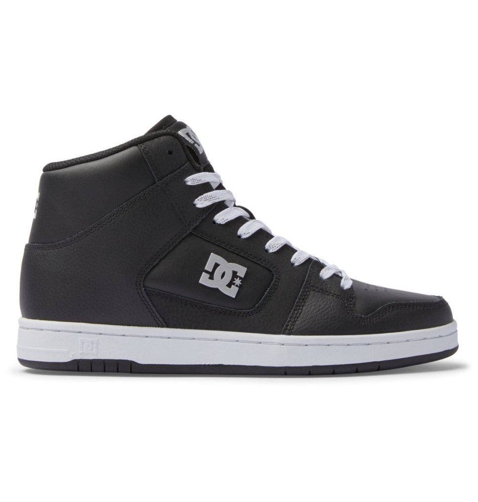 Basket Montante DC Shoes France Manteca 4 HI Noir Argent Femme | OYQ-4848668