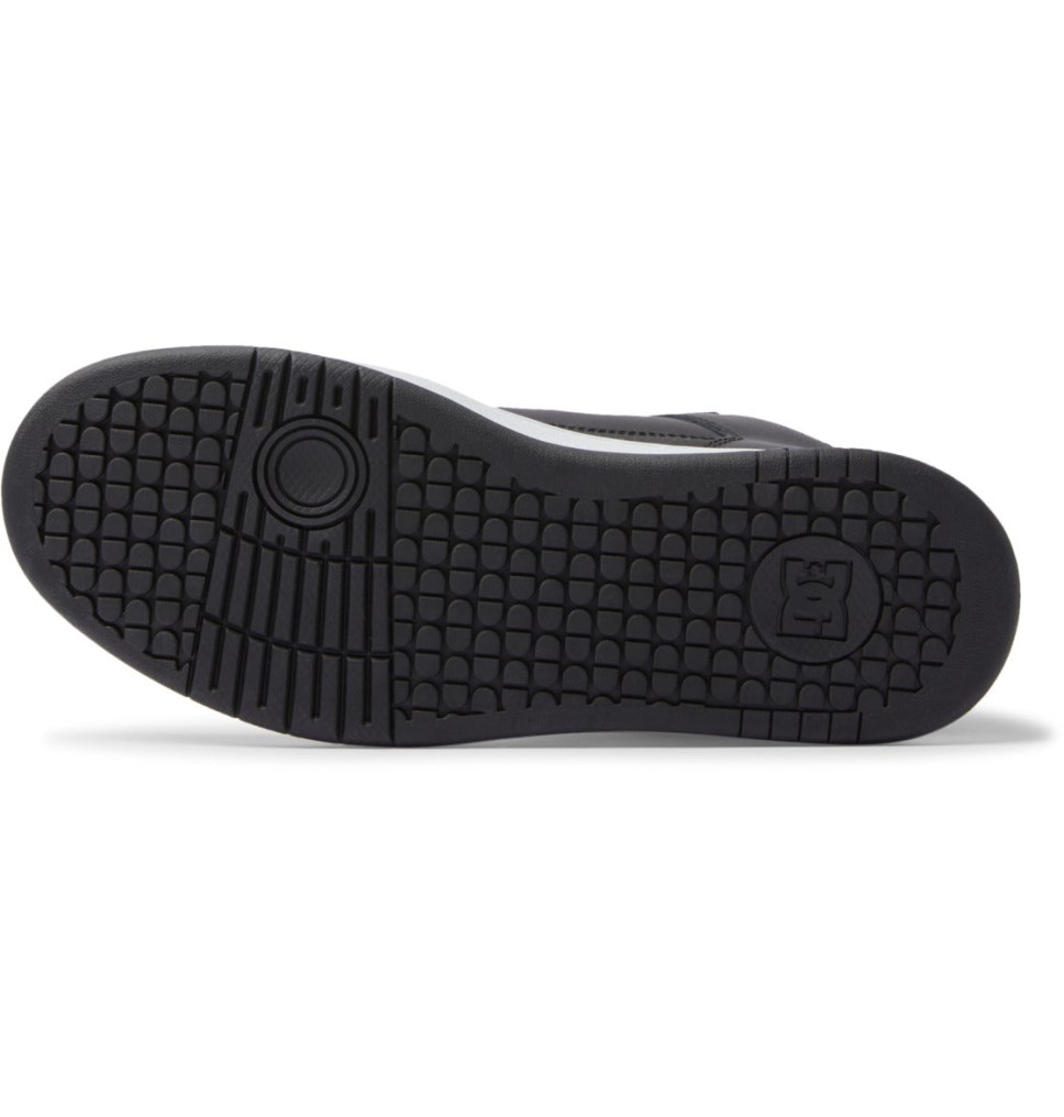 Basket Montante DC Shoes France Manteca 4 HI Noir Argent Femme | OYQ-4848668