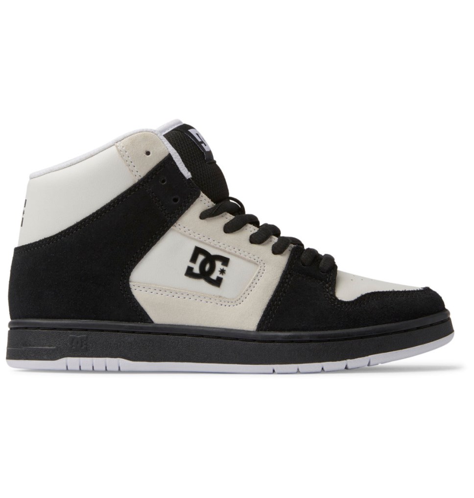 Basket Montante DC Shoes France Manteca 4 HI Blanche Noir Femme | ZDO-9582552