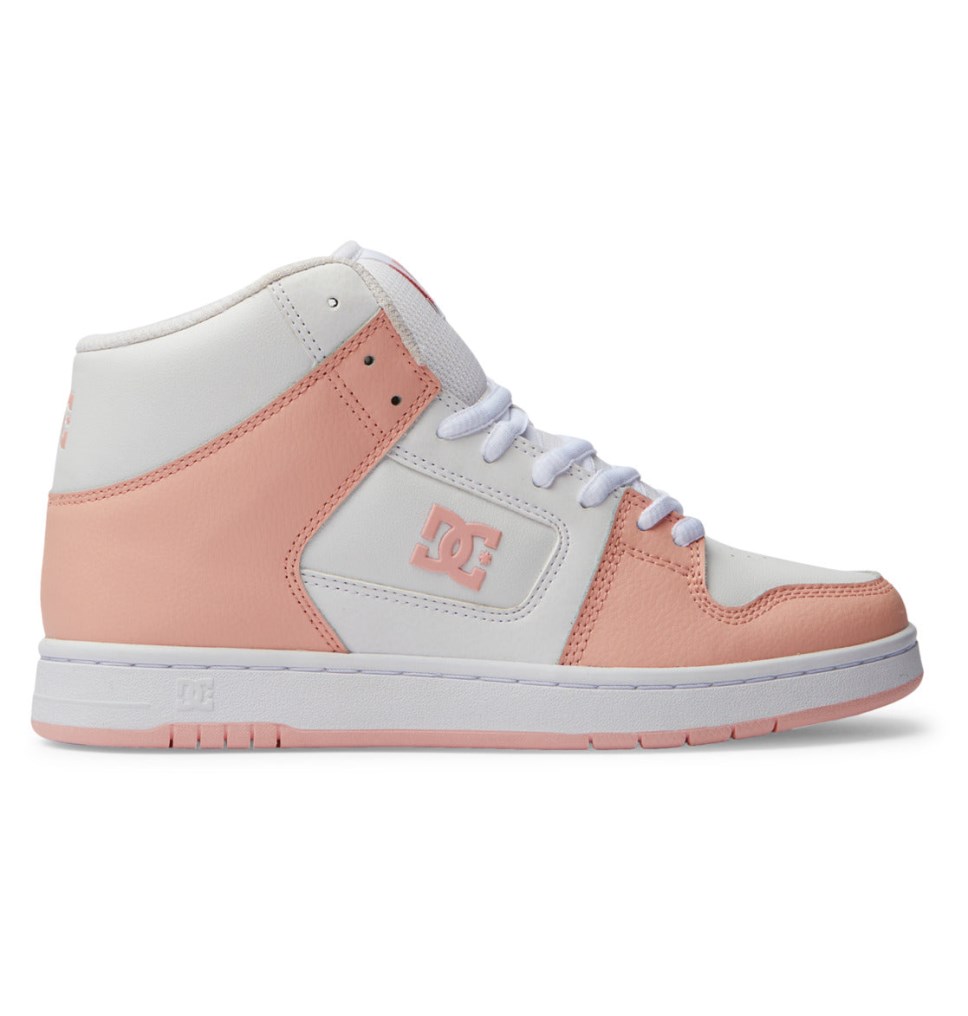 Basket Montante DC Shoes France Manteca 4 HI Blanche Rose Femme | DEV-0248910