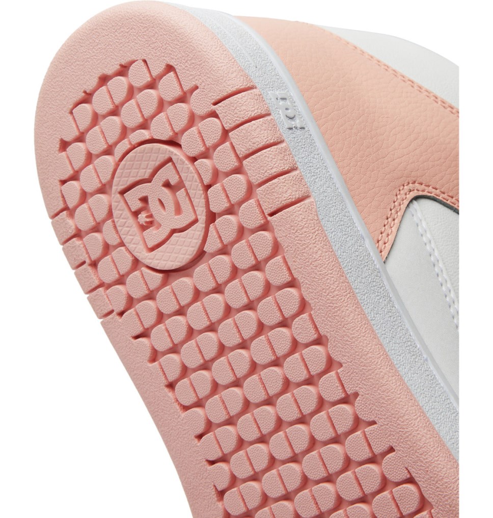 Basket Montante DC Shoes France Manteca 4 HI Blanche Rose Femme | DEV-0248910