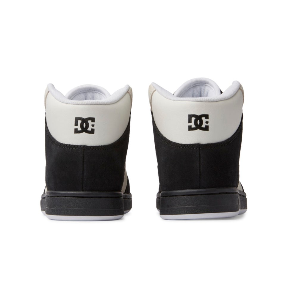 Basket Montante DC Shoes France Manteca 4 HI Blanche Noir Femme | ZDO-9582552