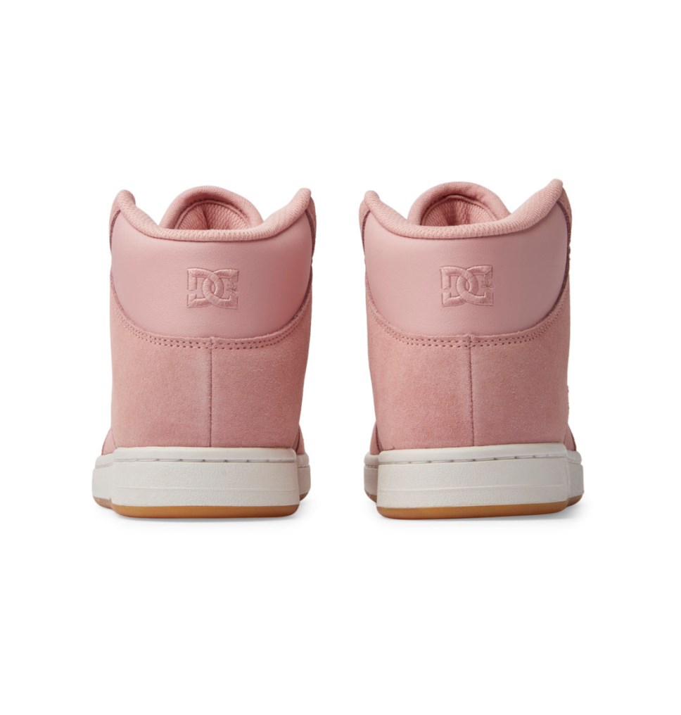 Basket Montante DC Shoes France Manteca 4 HI Rose Femme | KJN-1006816