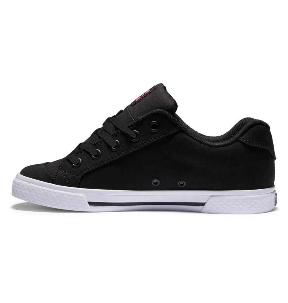 Basket DC Shoes France Chelsea Noir Femme | YBE-6366528