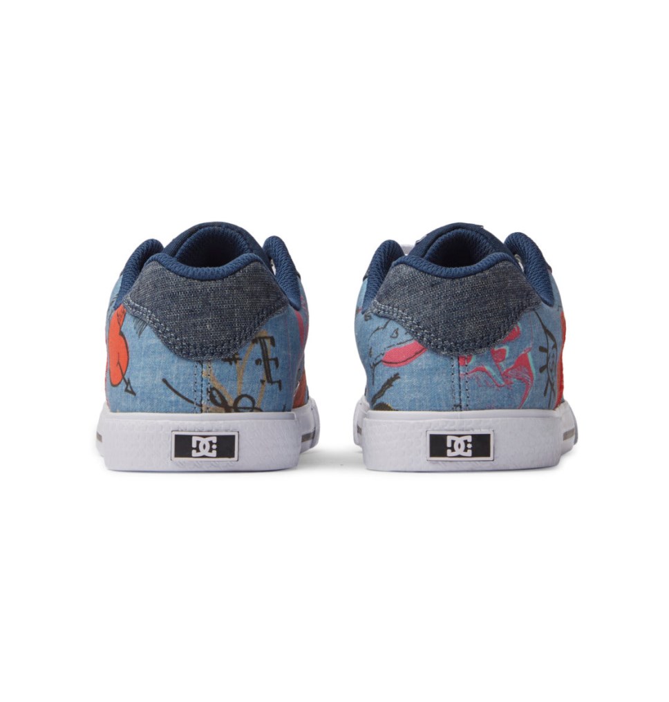 Basket DC Shoes France Chelsea Bleu Foncé Femme | SMT-7355558