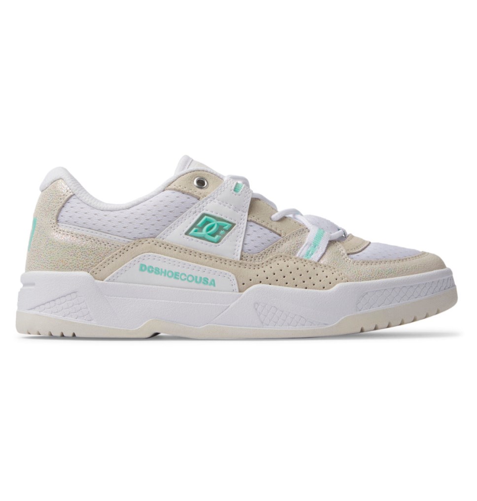 Basket DC Shoes France Construct Blanche Femme | STA-0658164