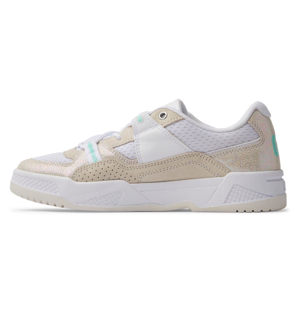 Basket DC Shoes France Construct Blanche Femme | STA-0658164