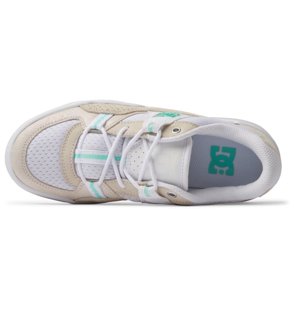 Basket DC Shoes France Construct Blanche Femme | STA-0658164