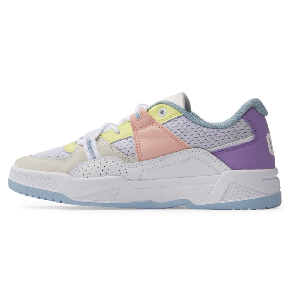 Basket DC Shoes France Construct Blanche Multicolore Femme | WIG-7581960