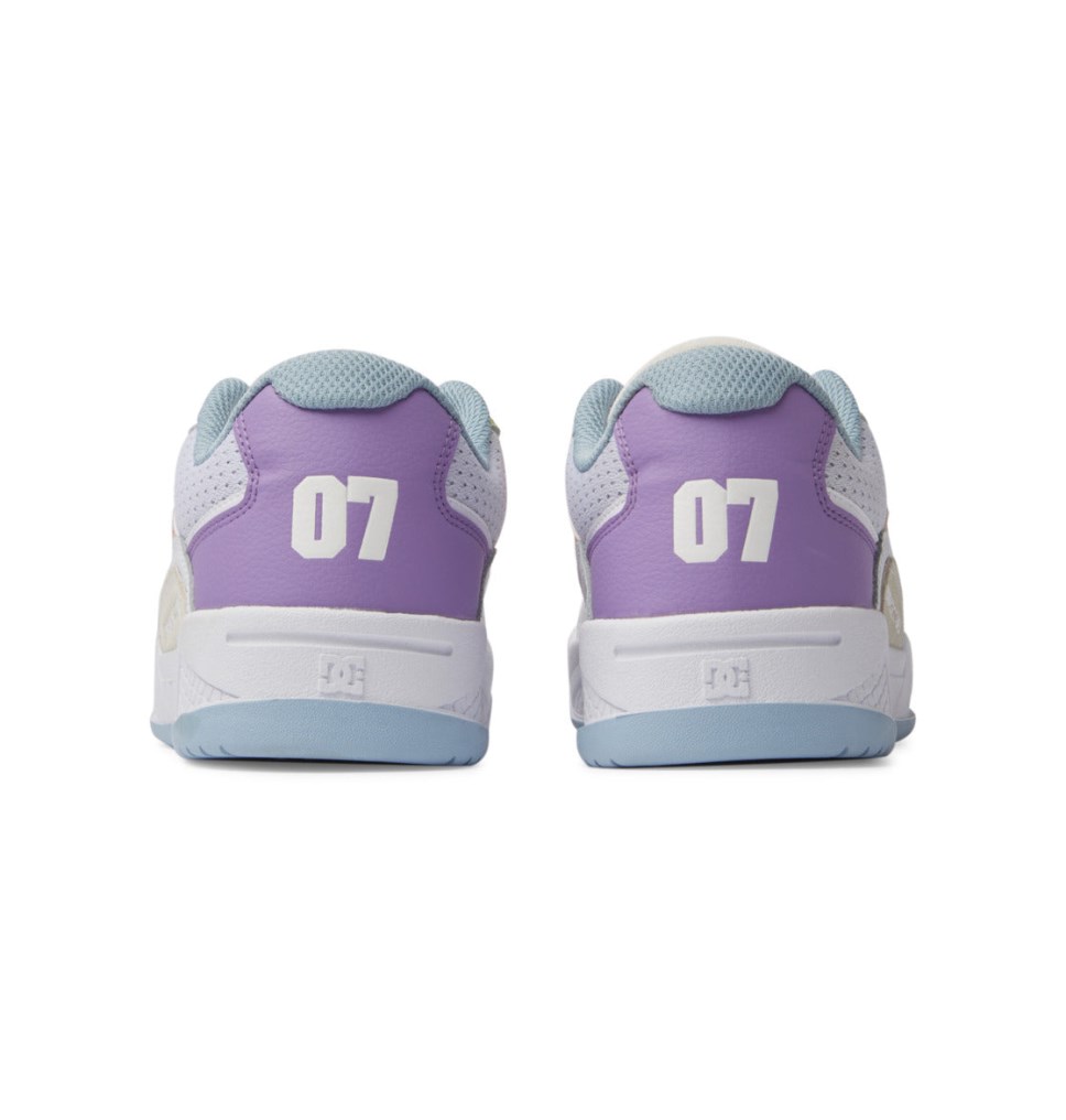 Basket DC Shoes France Construct Blanche Multicolore Femme | WIG-7581960