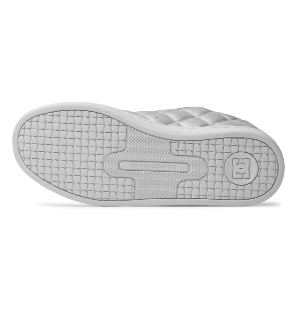 Basket DC Shoes France Court Graffik SE Blanche Multicolore Femme | FGQ-1769499