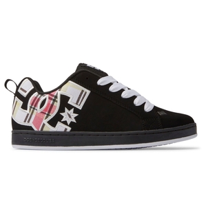 Basket DC Shoes France Court Graffik Noir Femme | CWQ-0279152