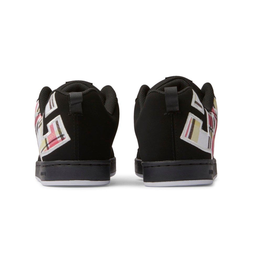 Basket DC Shoes France Court Graffik Noir Femme | CWQ-0279152