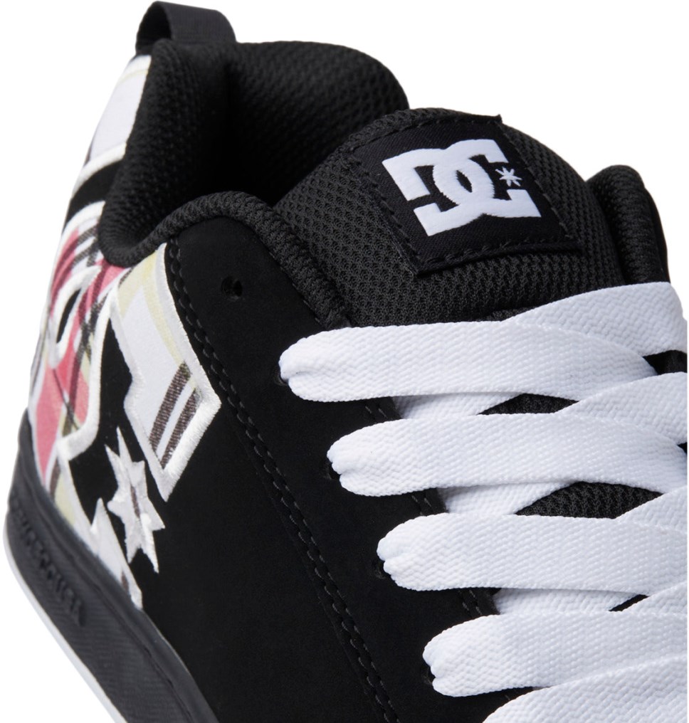 Basket DC Shoes France Court Graffik Noir Femme | CWQ-0279152