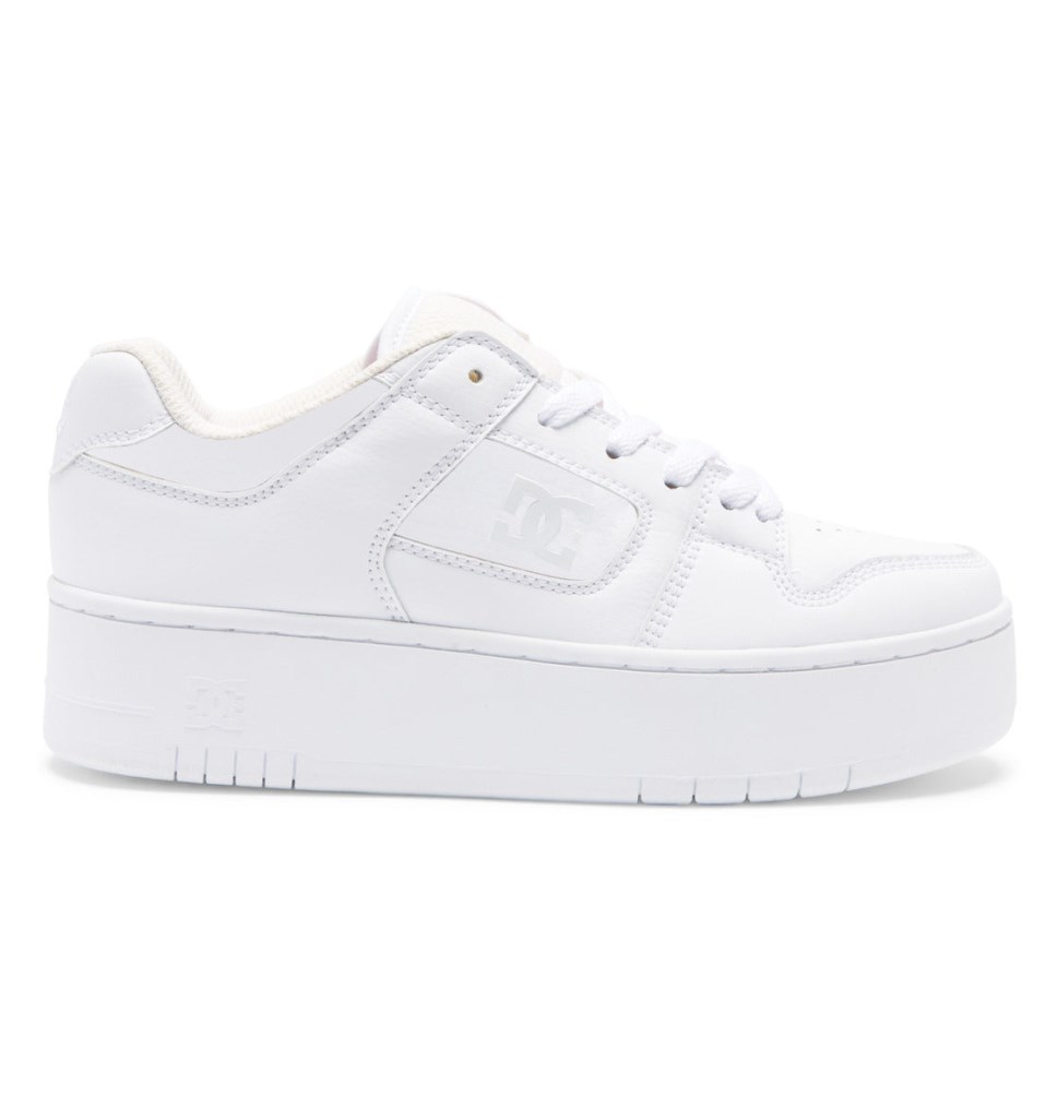 Basket DC Shoes France Manteca 4 Platform Blanche Femme | MEK-9257245