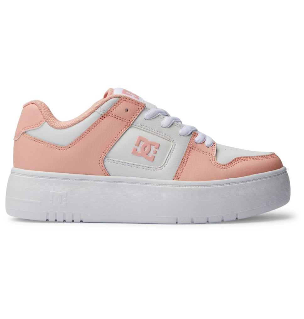 Basket DC Shoes France Manteca 4 Platform Corail Femme | RJE-5431473