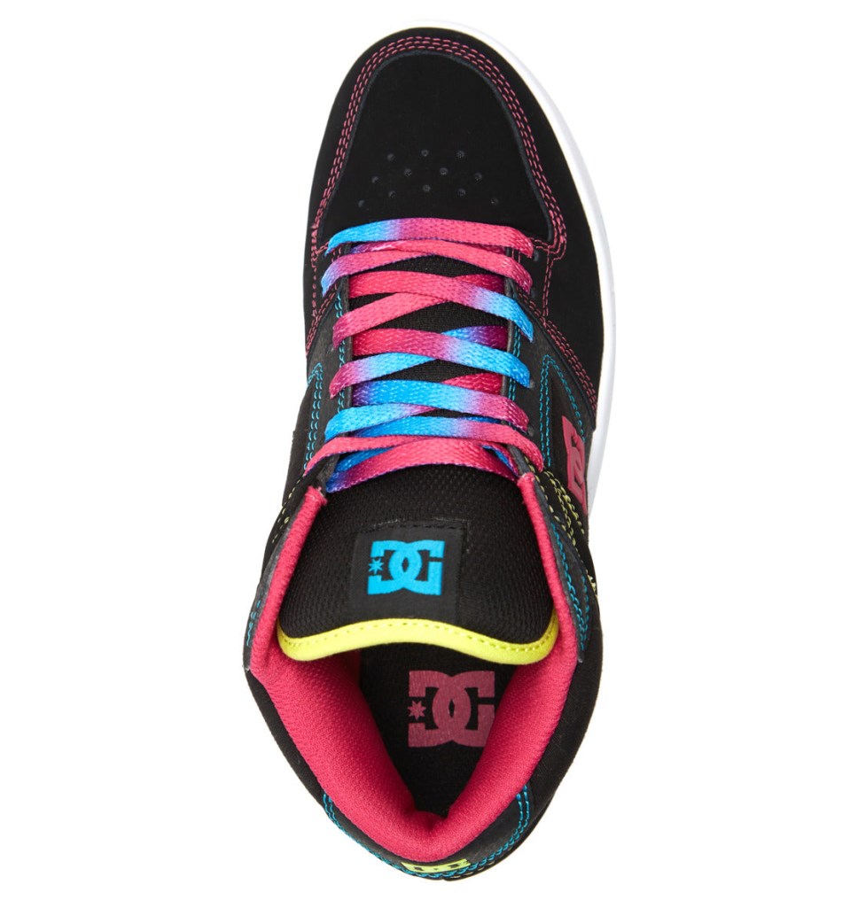 Basket DC Shoes France Manteca 4 MID Mid-Top Noir Multicolore Femme | RTM-4626382