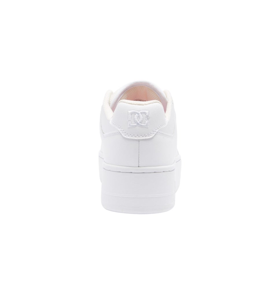 Basket DC Shoes France Manteca 4 Platform Blanche Femme | MEK-9257245