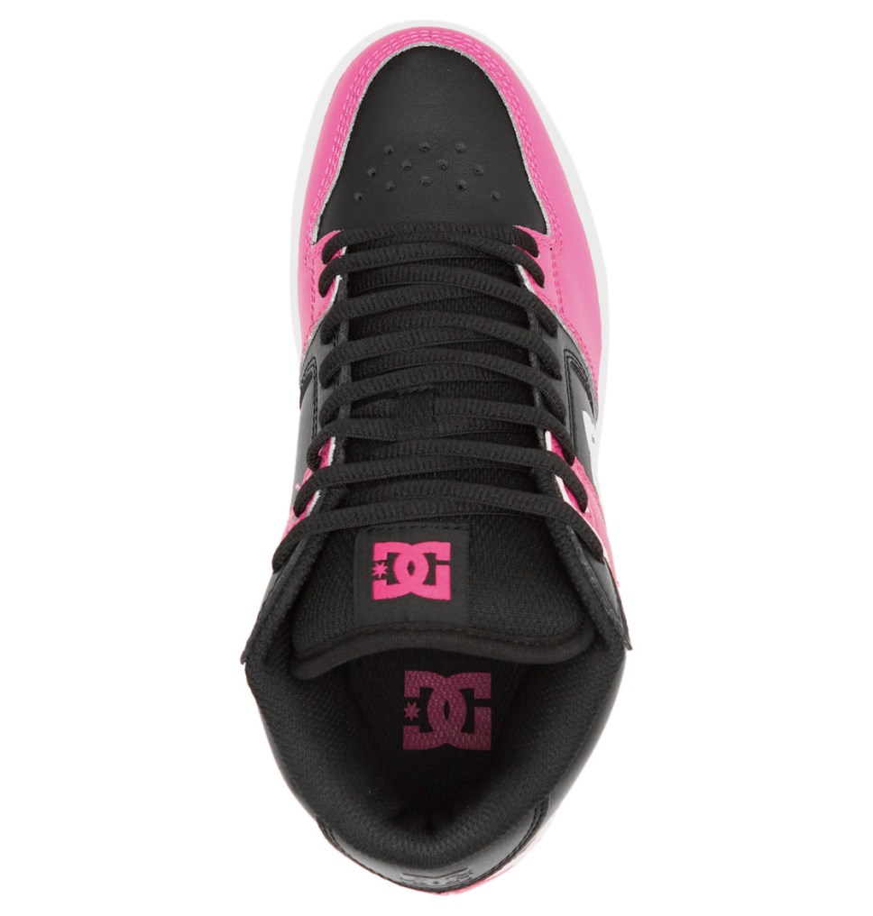 Basket DC Shoes France Manteca 4 MID Mid-Top Noir Rose Femme | RFR-9278398