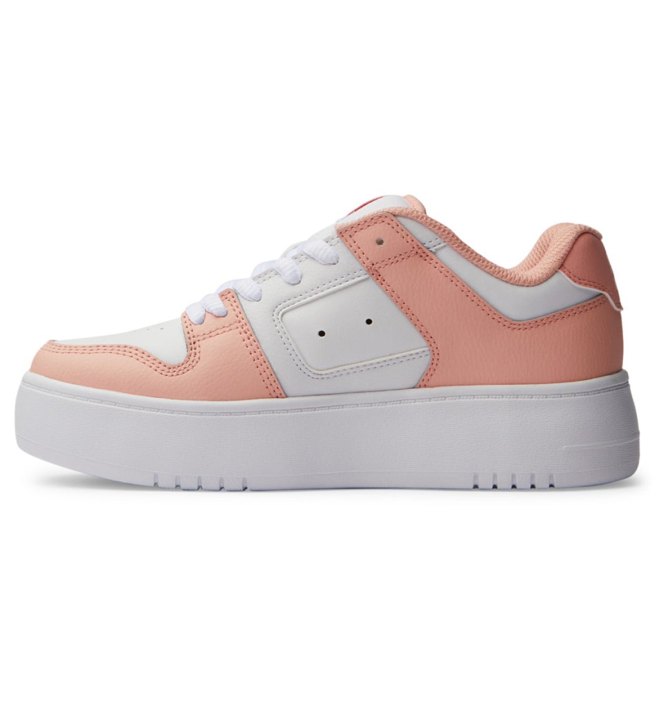 Basket DC Shoes France Manteca 4 Platform Corail Femme | RJE-5431473