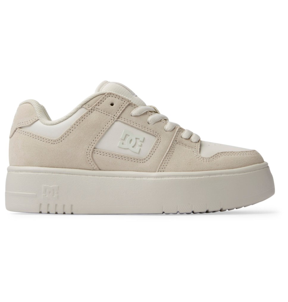 Basket DC Shoes France Manteca 4 Platform Blanche Femme | OON-6215505