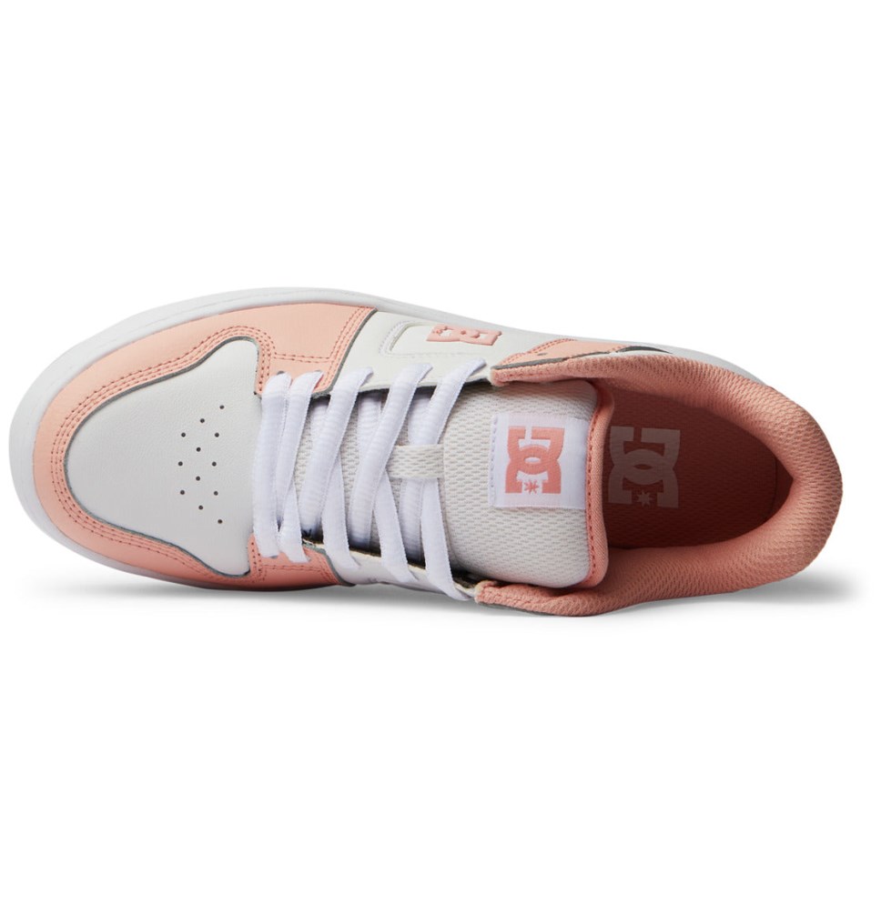 Basket DC Shoes France Manteca 4 Platform Corail Femme | RJE-5431473