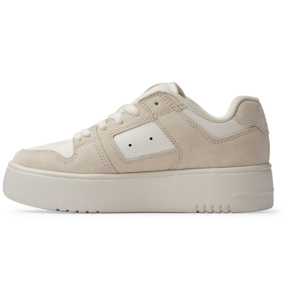 Basket DC Shoes France Manteca 4 Platform Blanche Femme | OON-6215505