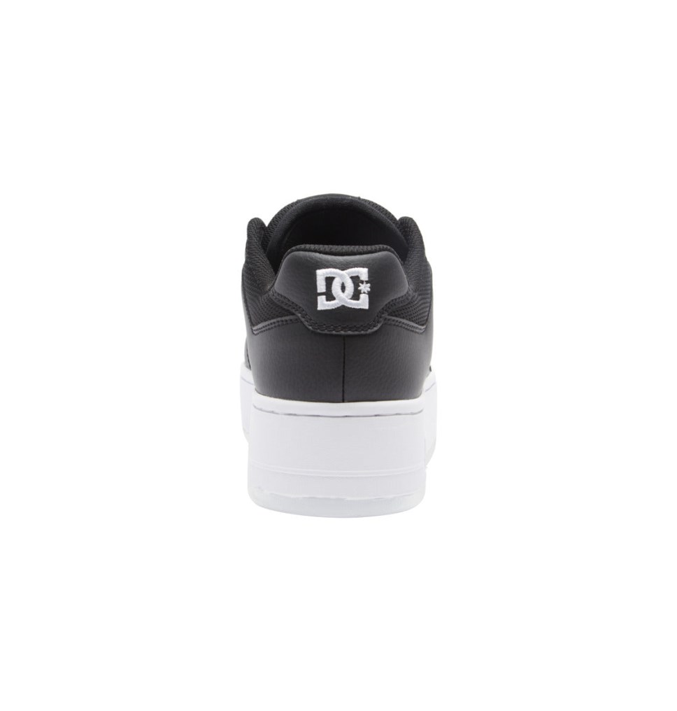 Basket DC Shoes France Manteca 4 Platform Noir Blanche Femme | XIZ-5199309