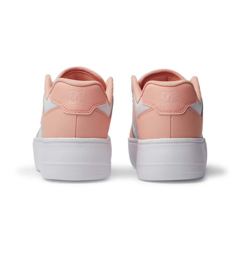 Basket DC Shoes France Manteca 4 Platform Corail Femme | RJE-5431473