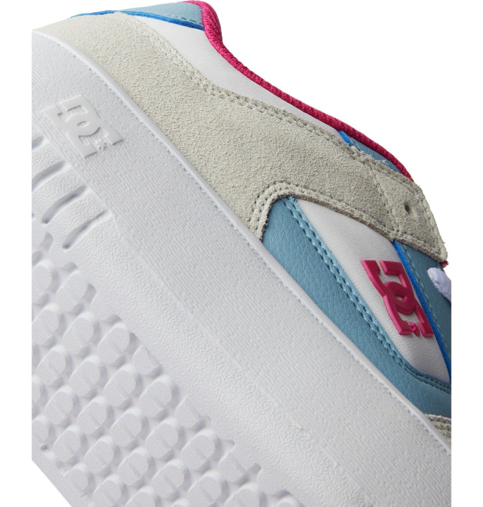 Basket DC Shoes France Manteca 4 Platform Bleu Rose Femme | WRL-4248710