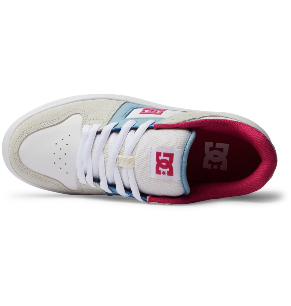 Basket DC Shoes France Manteca 4 Platform Bleu Rose Femme | WRL-4248710