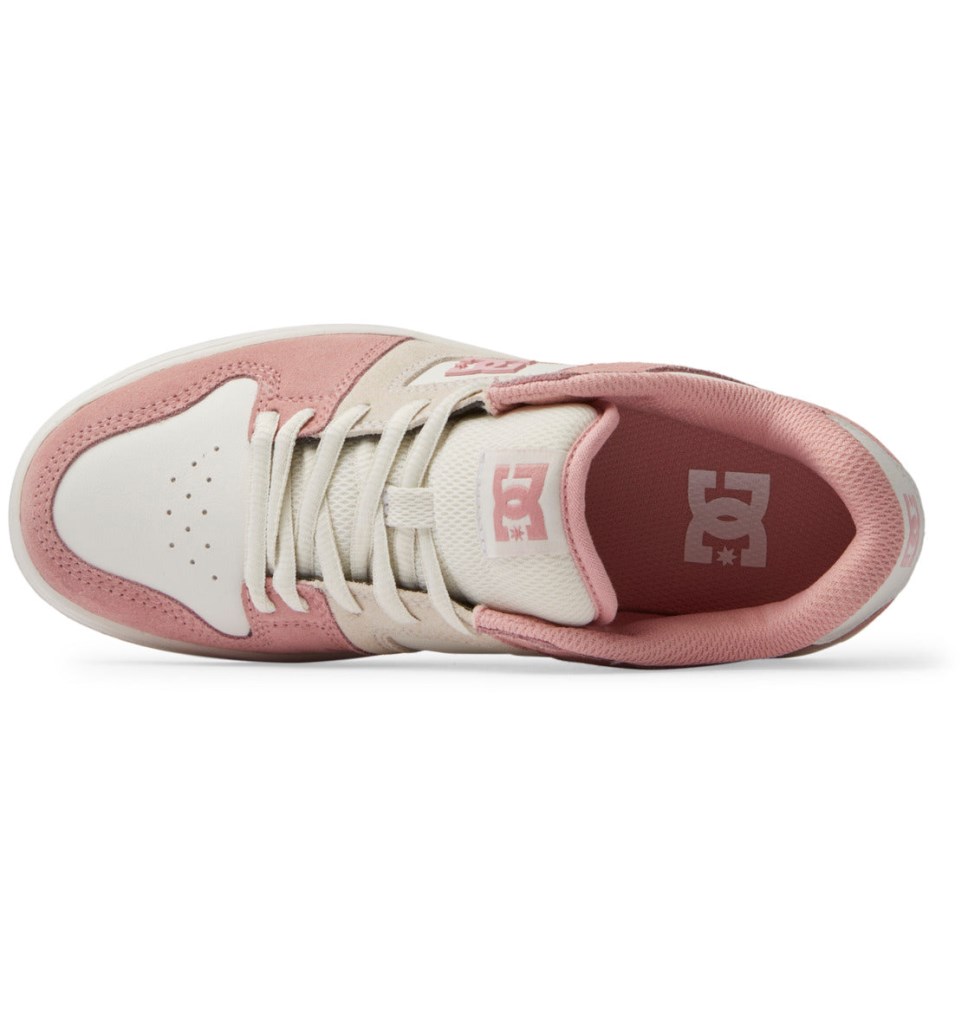 Basket DC Shoes France Manteca 4 Rose Femme | RLK-1322712