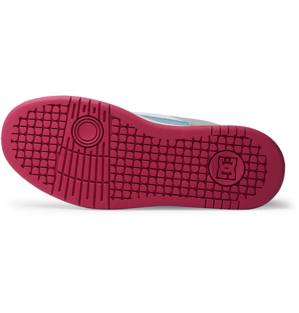 Basket DC Shoes France Manteca 4 Bleu Rose Femme | EIL-2403014