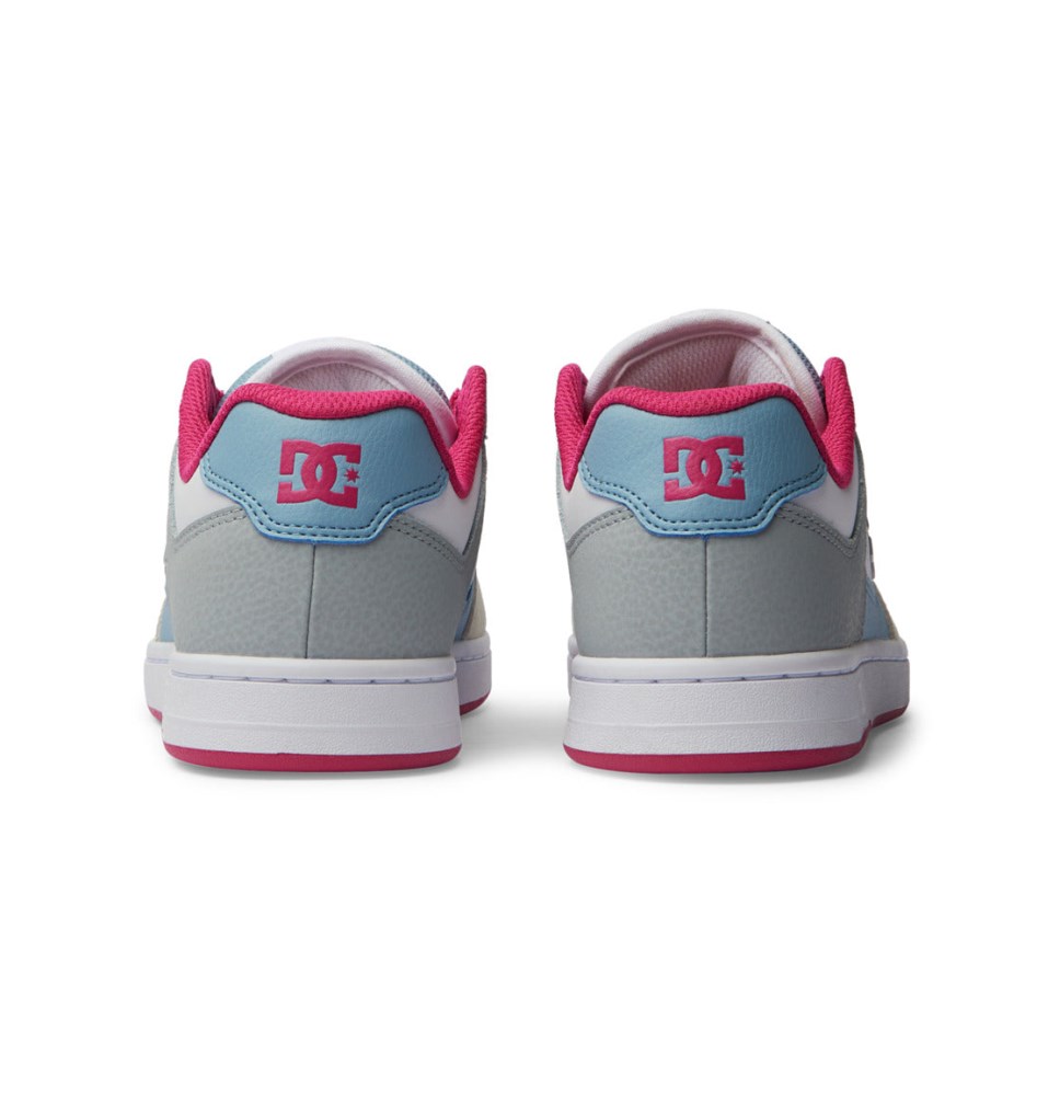 Basket DC Shoes France Manteca 4 Bleu Rose Femme | EIL-2403014