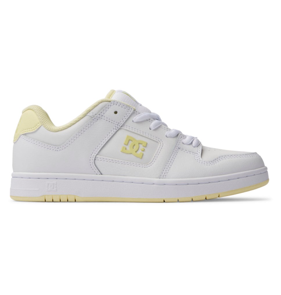 Basket DC Shoes France Manteca 4 Jaune Orange Blanche Femme | GXZ-6808410