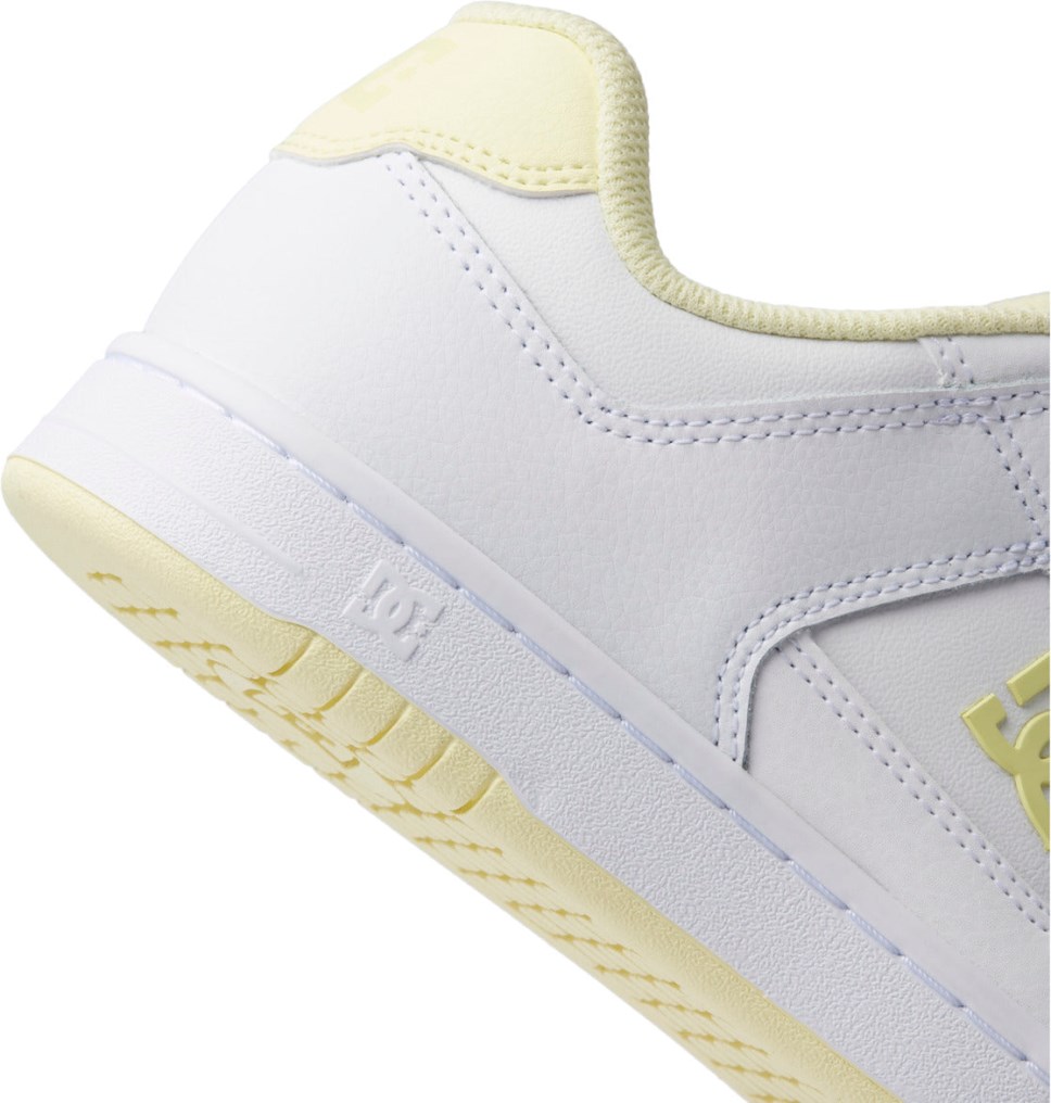 Basket DC Shoes France Manteca 4 Jaune Orange Blanche Femme | GXZ-6808410