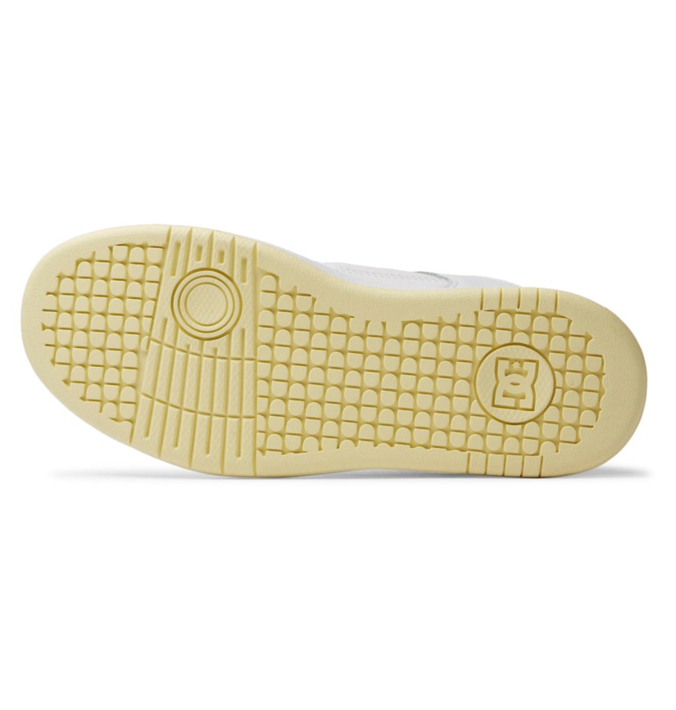 Basket DC Shoes France Manteca 4 Jaune Orange Blanche Femme | GXZ-6808410